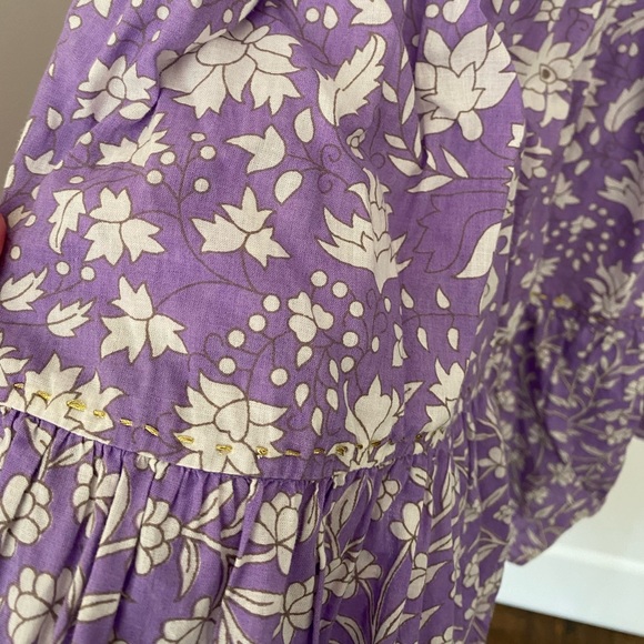 Ro’s Garden Purple Short Sofia Dress - Size M - Picture 6 of 7